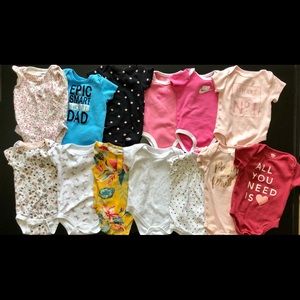 6-9 month onesies